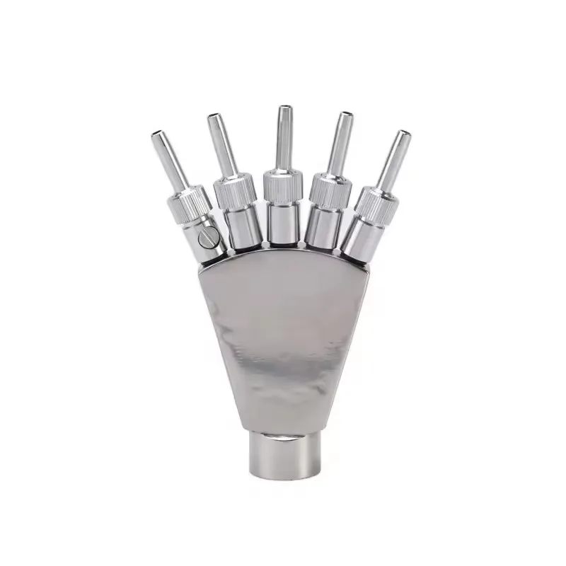 Stainless Steel 304 Phoenix Tail Fountain Nozzle For Landscape Music Fountain Garden Pool Park Outdoor Decor Water Feature