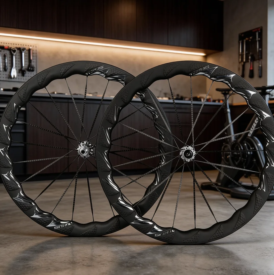 TUKUS TURBO 52/62mm Rennrad-Felgen Carbon-Laufradsatz Keramiklager Ratchet 52T Aerodynamische Radsätze 23mm Innenmesser