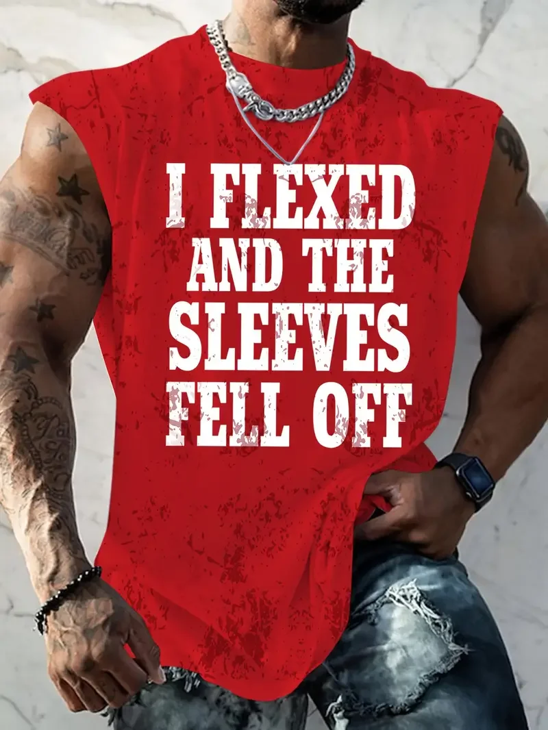 Nowy męski podkoszulek codzienny męski podkoszulek Outdoor Sports męski T-shirt bez rękawów Fitness Running koszulka bez rękawów
