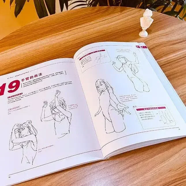 Dynamic drawing techniques of characters in Japanese anime