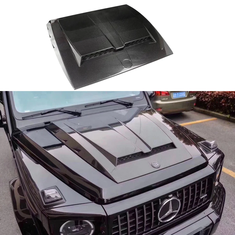 G63 W463 Dry carbon fiber hood G500 G350  W464  For Mercedes G class  