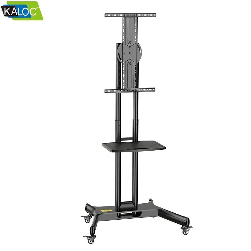 KALOC-carrito de TV móvil de 32-65 pulgadas, mueble de TV LCD de Plasma, montaje en pared, LED ligero, soportes de TV móviles modernos de fábrica L65-X