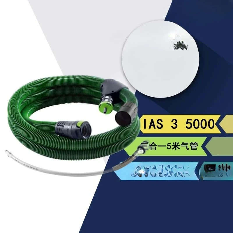 3-In-1 Casing Dry Mill Pneumatic Vacuum Hose IAS 3-5000 AS