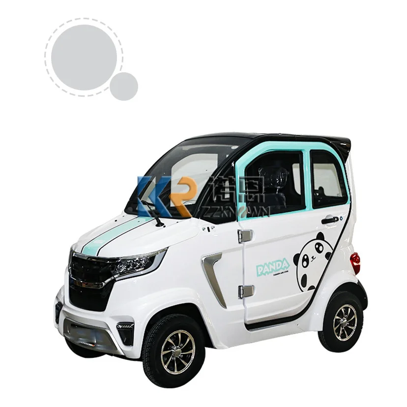 New Energy EV Electric Vehicle EEC Adult Electric Tuk Tuk Car Four Wheels Passenger Electric Car With 2 Seats