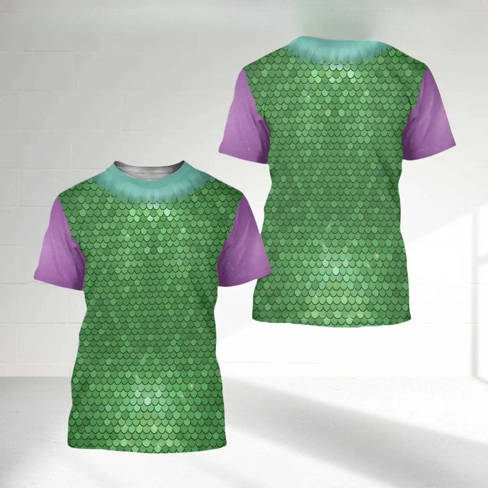 ديزني مونستر إنك تأثيري ثلاثية الأبعاد تي شيرت الرجال النساء الاطفال عادية كم قصير بلايز مايك سولي الصيف الكرتون المتضخم تي شيرت #3