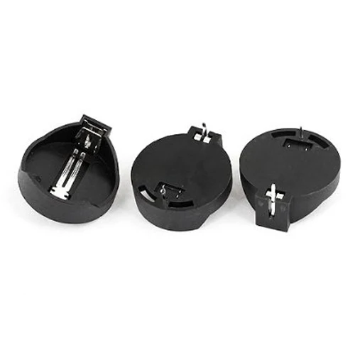 300pcs/lot BS-2-1 CR2032 Button Battery Holders  3V  2P DIP Battery is not Included