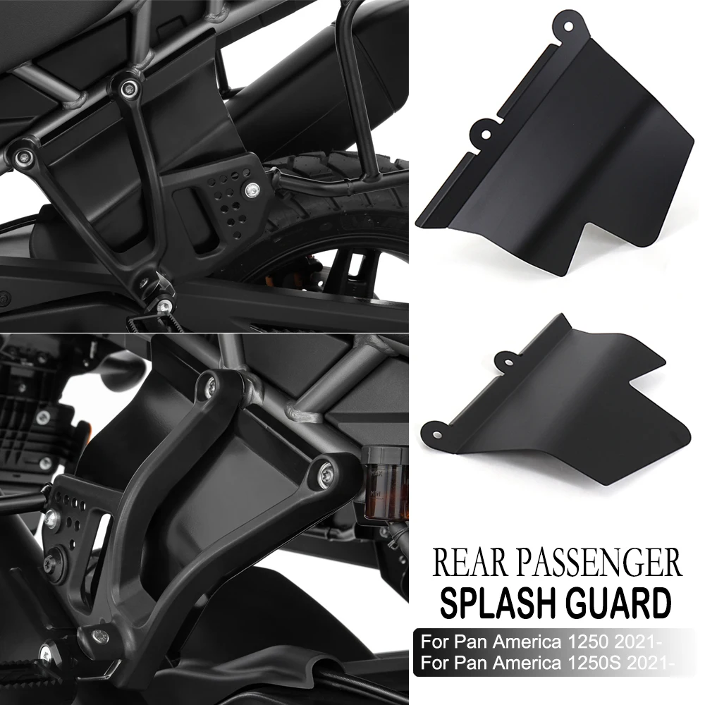 

2021 2022 Mudflaps Passenger Splash Guard For Pan America 1250 S Special RA1250S Rear Fender Frame Recess Mudguard Infill Panel