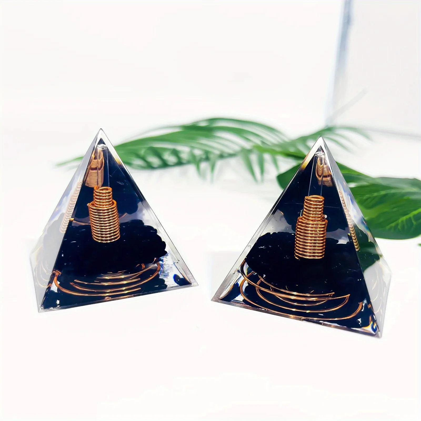 Pyramid Orgonite Crystal Stone Special Upscale Home Decoration Jewelry Ornament