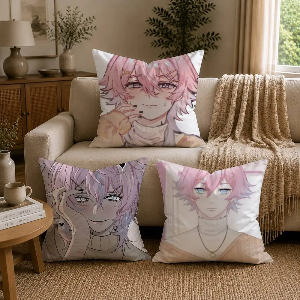 14 days with you ren Pillow Case for Sofa Living Room Home office Decor Protective Cover
