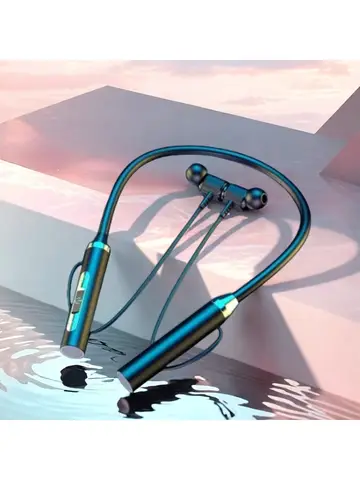 K58 Wireless Headphones Bluetooth Neckband Magnetic Earphones Sport Running Earbuds Waterproof Bluetooth 5.3 Headset With Mic