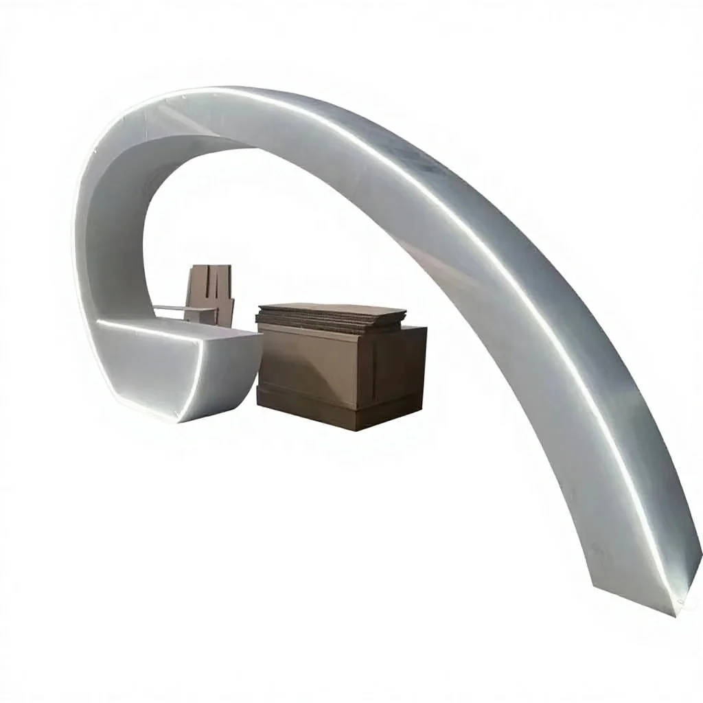 

#@Wedding Decoration Arch Backdrops Event Style White LED Stage