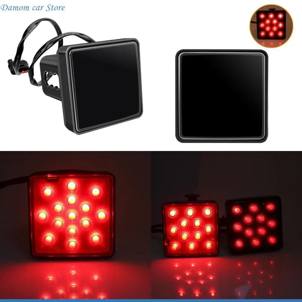 

A2UC Universal Square 12V LED Tail Light For Truck Trailer Boat Brake Led Lights