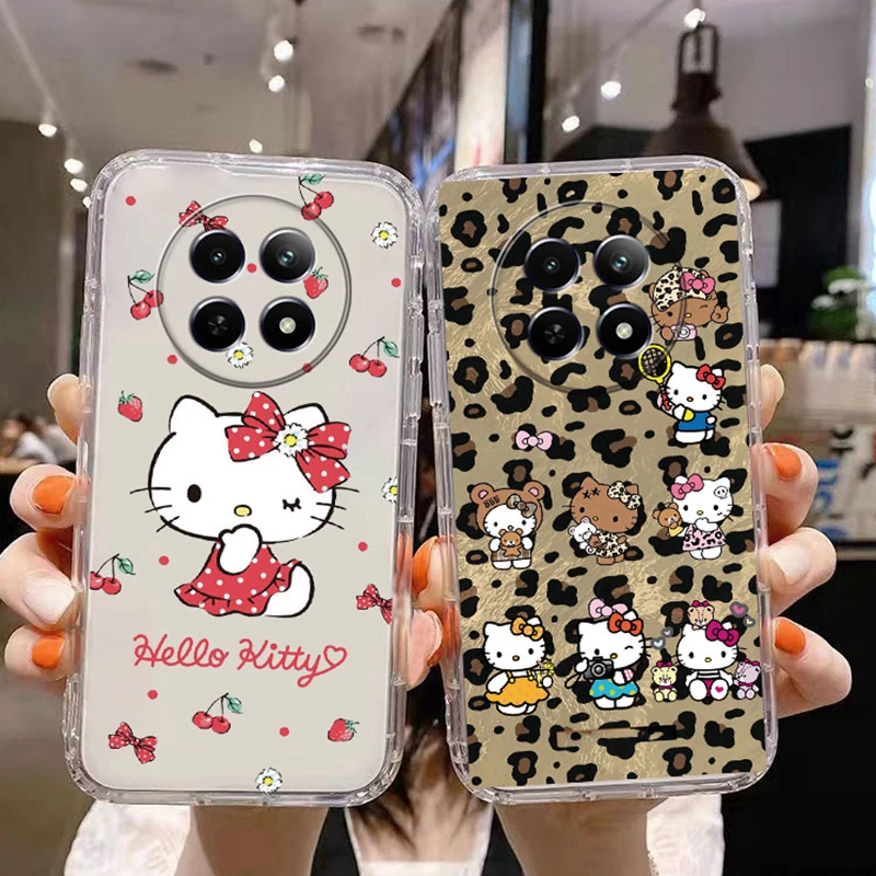 Kuromi Hello Kitty Cinnamoroll Phone Case For Realme 13 12 Pro C65 C30 C30S C35 C25 C12 C25Y Narzo 50A Pirme 8i Clear Back Cover