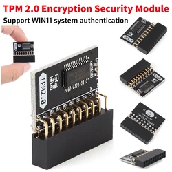 TPM 2.0-9665 Encryption Security Module Pitch LPC TPM GA 20-1 GC-TPM2.0 For ASUS Gigabyte Motherboard Card for WIN11 System