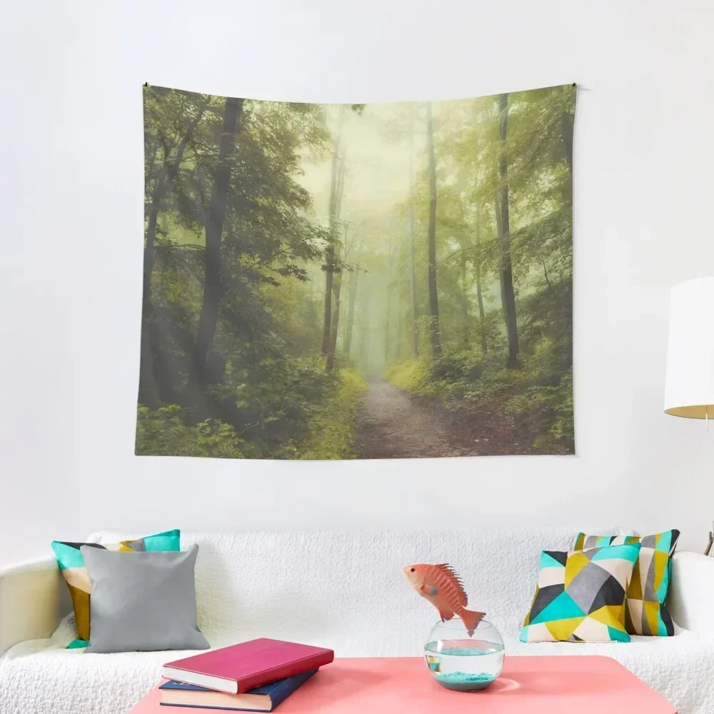 

Long Forest Walk Tapestry Wall Decor Decoration For Rooms Kawaii Room Decor Tapestry