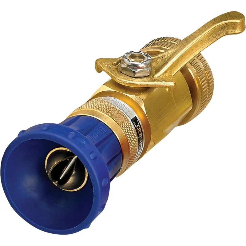 Underhill Precision Garden Water Hose Nozzle, Sprayer, 48 GPM 80 PSI, 3/4-Inch by 1-Inch, Heavy-Duty, HN4800CV