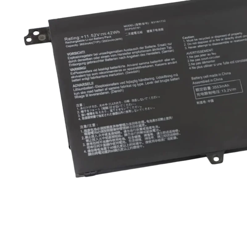 11.52V 42Wh جديد B31N1732 بطارية الكمبيوتر المحمول ل ASUS VivoBook X430UA X430UF X430UN X430FA X430FN X571G X571LH X571GT #6