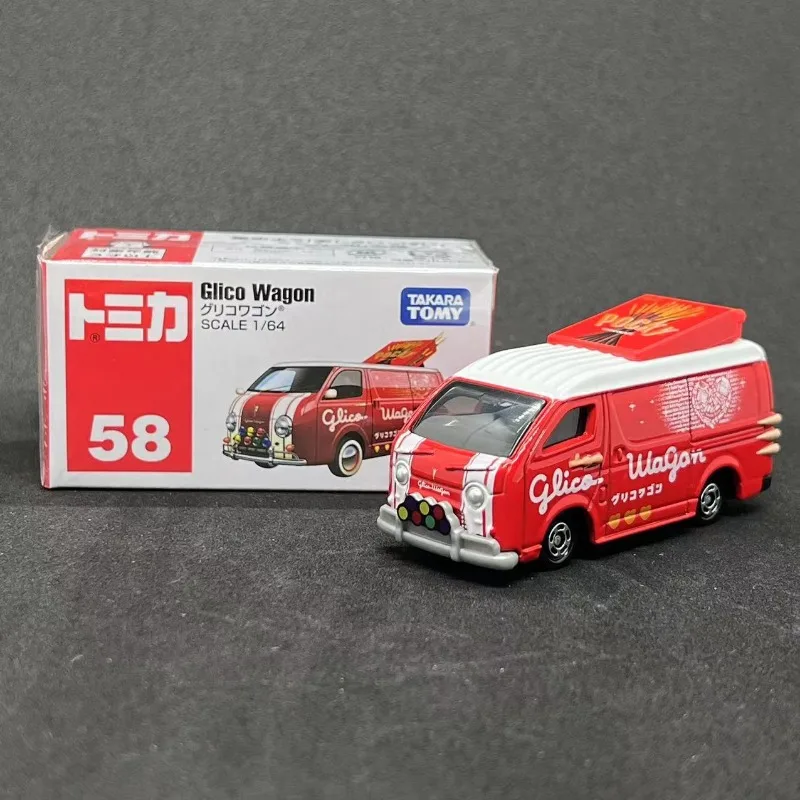 

TAKARA TOMY Tomica Limited Edition No 58 Glico Biscuit Car Alloy Model Toy Collectible Japan Version