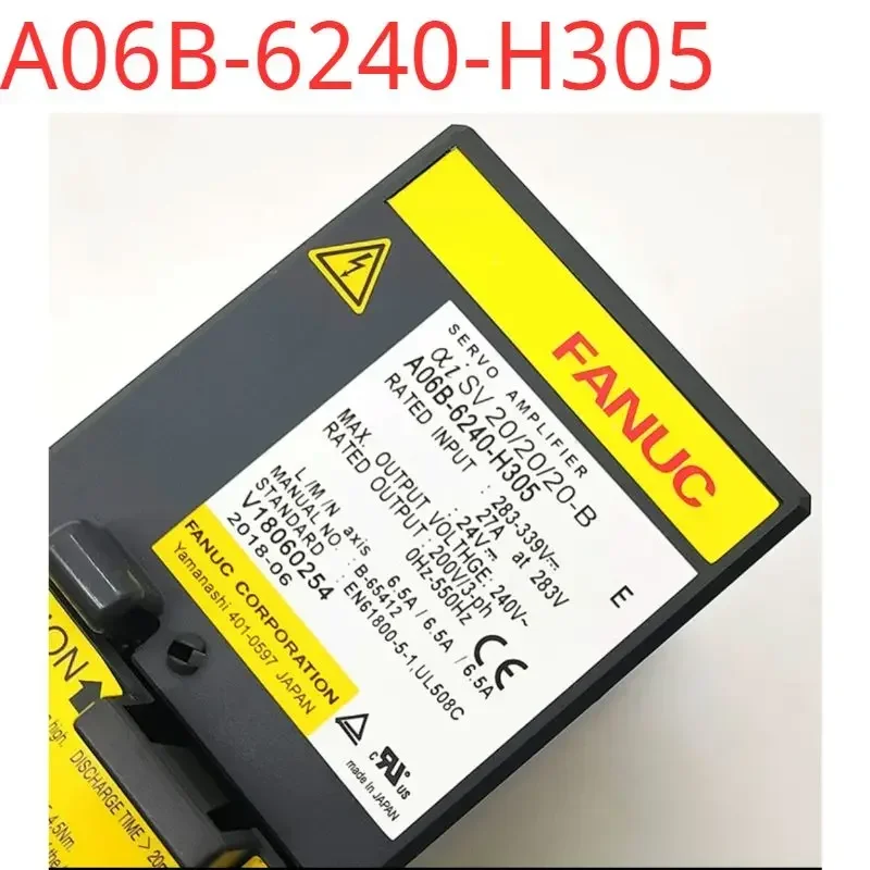 A06B-6240-H305 Second-hand tested ok  Servo Drive in good Condition