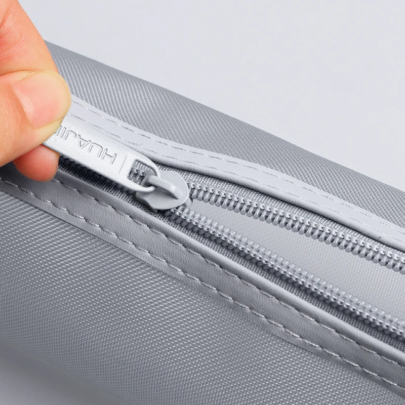 HUAJIE 透明円筒形ペンケース、大容量、試験対応、スタイリッシュ、男の子と女の子向け、小学生・中学生向け