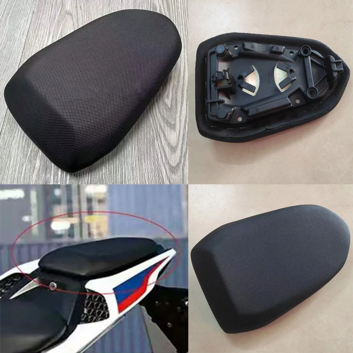 Motorcycle Pillion Seat Cowl Cover Hump Fairing For BMW S1000RR S 1000RR 2019 -2022 2023 2024 M1000RR Rear Seat Cushion Fairing