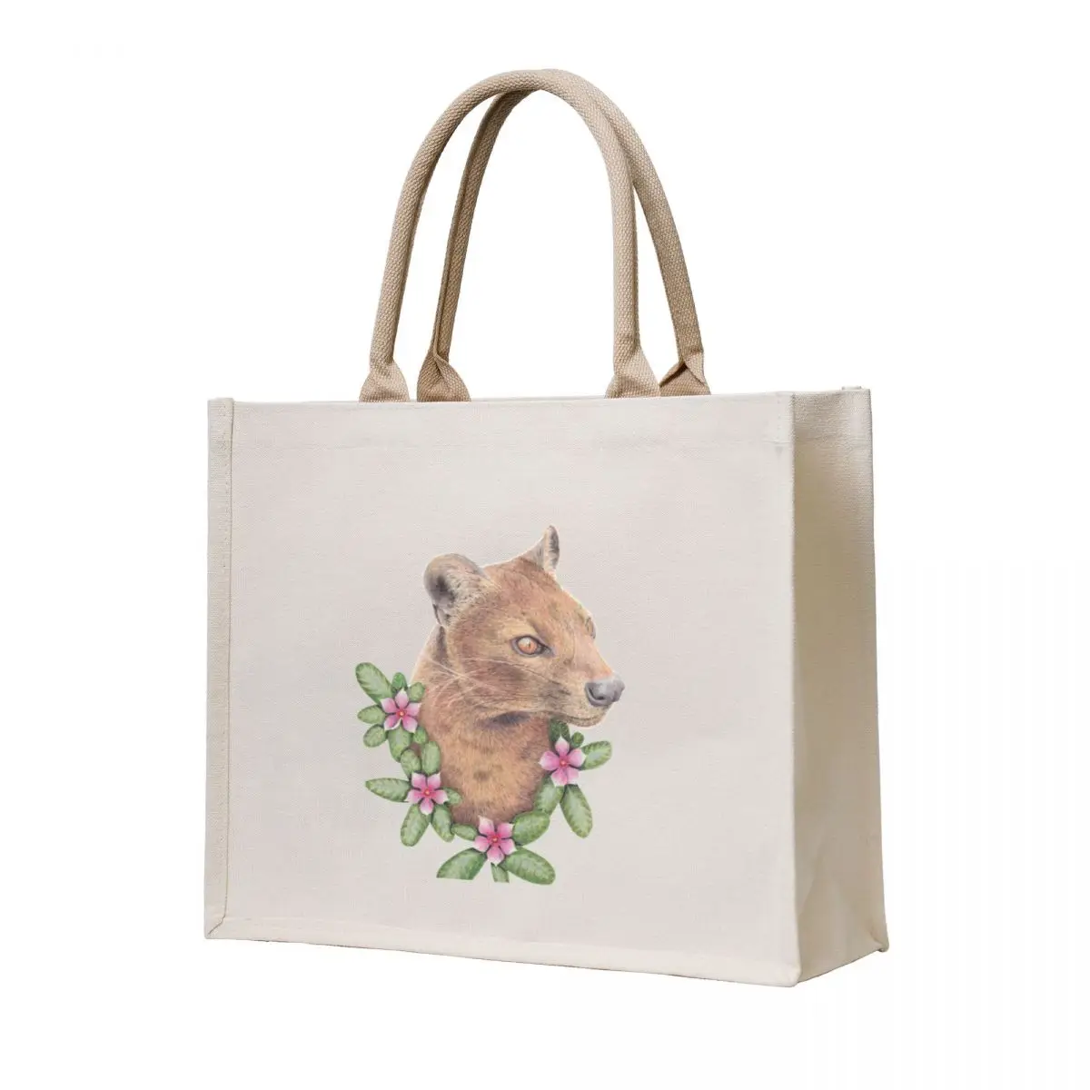 

Fossa Tote Bag reusable shopping bag eco pack supermarket folding bag Canvas