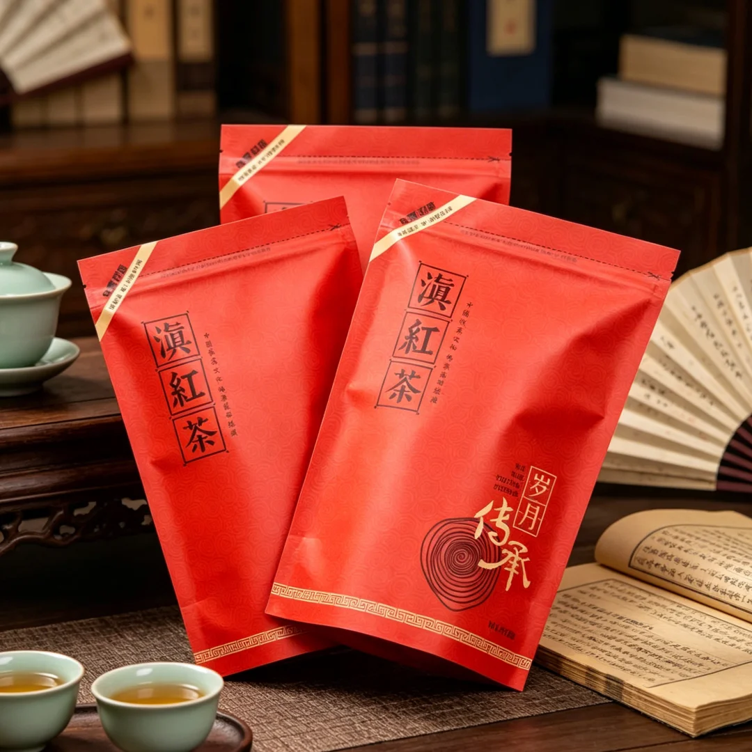 High Quality 250g Longjing Tea Zipper Bag Taiping Houkui Long Jing Tea Seal Bag Jin Jun Mei Yunwu Mao Jian Green Tea Packing Bag
