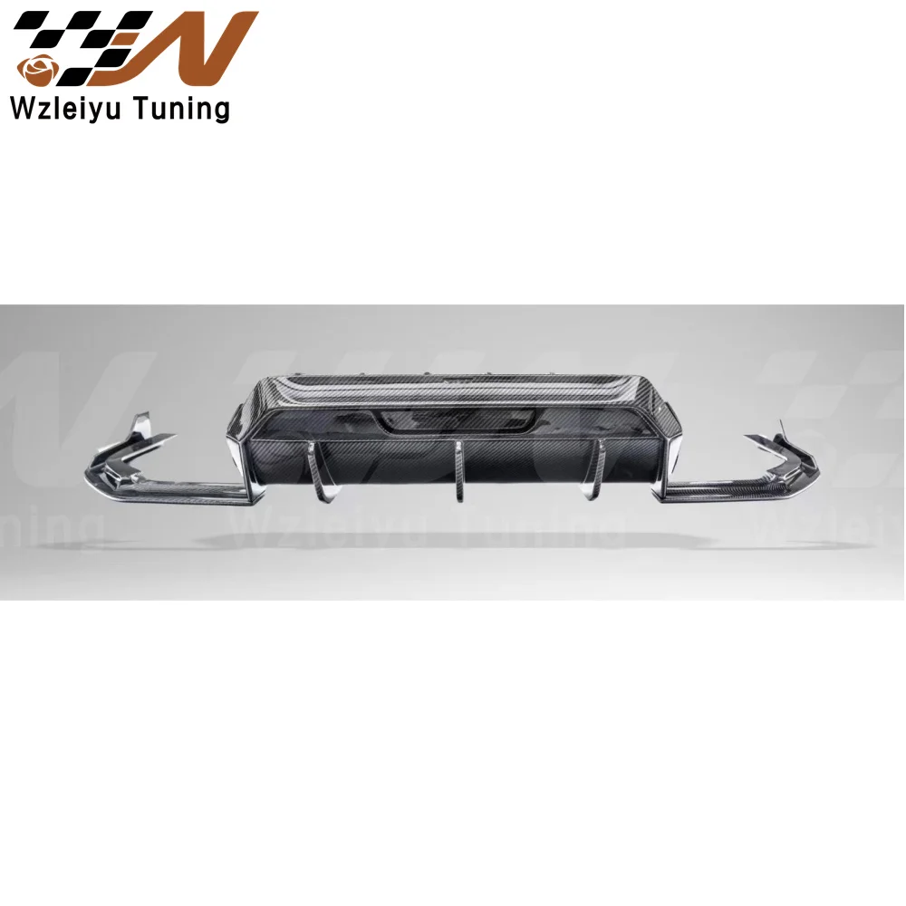 New Style Carbon Fiber Rear Bumper Diffuser Fit For BMW G42 2 Series High Quality Fitment