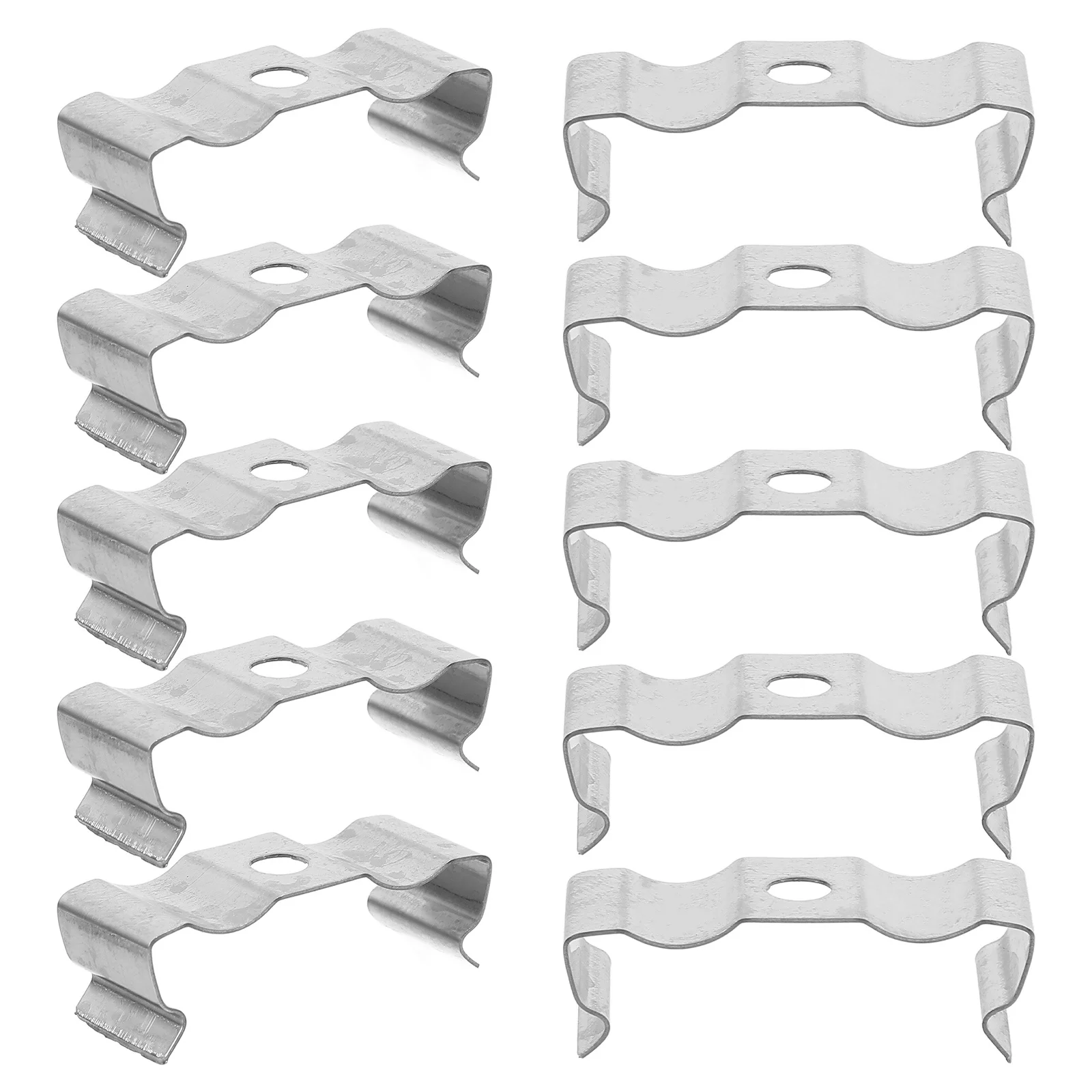 

50Pcs Fluorescent Lamp Clamp LED Socket Bulb Fixing Clip Metal Tube Light Holder Accessories Lamp Clamps Tube Light Clamps