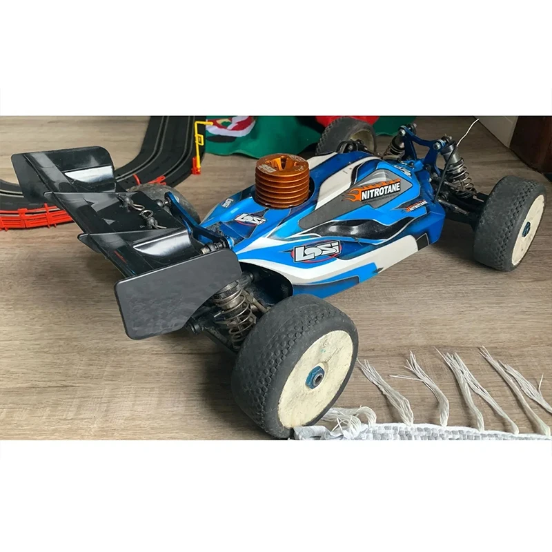 RC Car 1/8 Off-road Buggy RC Drift Car On-Road Racing Car Tail Wing Rear Spoiler for HSP 94166 94107 Kyosho Upgrade Parts Access