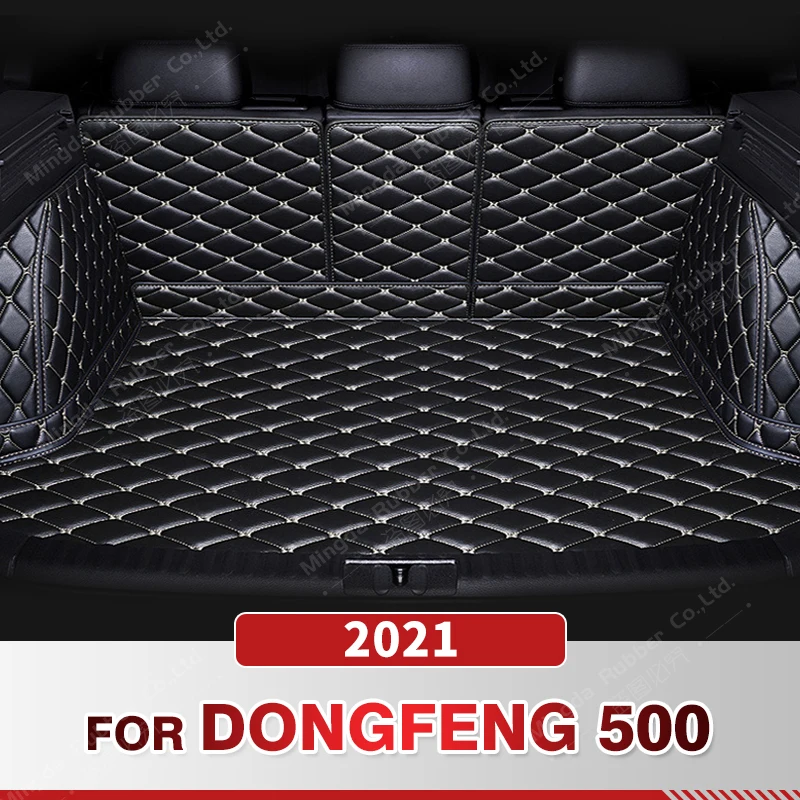 

Auto Full Coverage Trunk Mat For Dongfeng Scenery 500 2021 Car Boot Cover Pad Cargo Liner Interior Protector Accessories