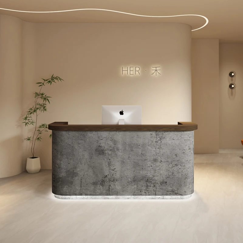 

Design Modern Reception Desks Beauty Shop Luxury Bar Executive Restaurant Hotel Reception Desks Company Bureau Lounge Furniture