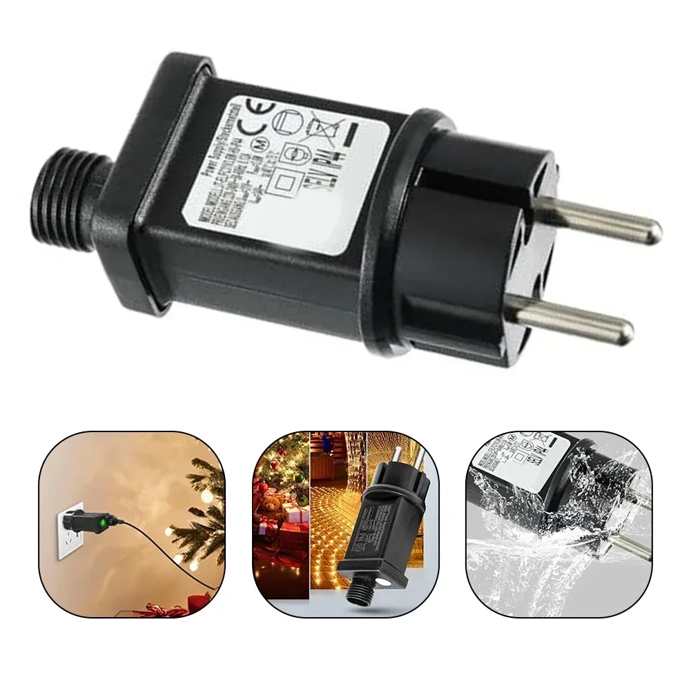 

31V/3.6W Waterproof Transformer Timer Plug 2 Pin Connector For Christmas Lights Flashing Lights Fairy Lights Icicle Lights