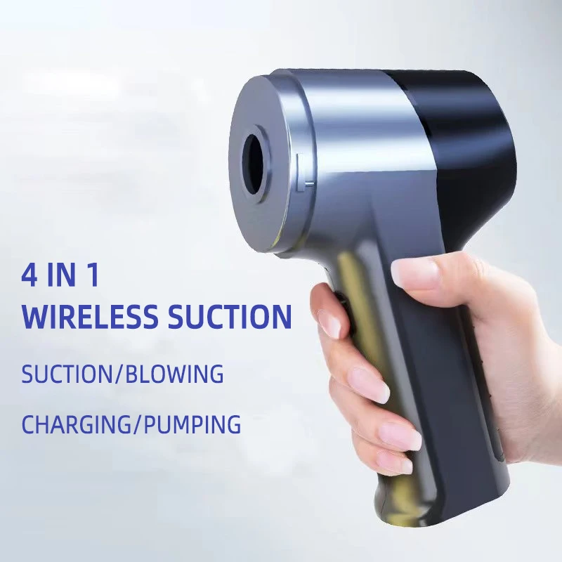 1Set Wireless Car Vacuum Cleaner High Power Portable Home and Car Dual Use Large Suction Force Mini Handheld Vacuum Cleaner