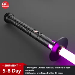 PunkSaber-Sable de luz láser Jedi de Neopixel, espada sensible a duelos pesados, suave, cambio infinito, juguete con sonido