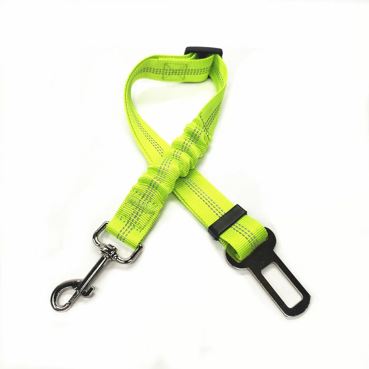 Verstellbarer Hundesautositzgurt für Hunde, Nylon, reflektierende Dämpfung, Elastizität, Auto, Reisen, Hundezubehör für Hunde