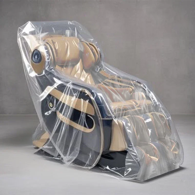 

Transparent Dustproof Furniture Covers PE Waterproof Massage Chair Cover Anti-scratch Storage Case