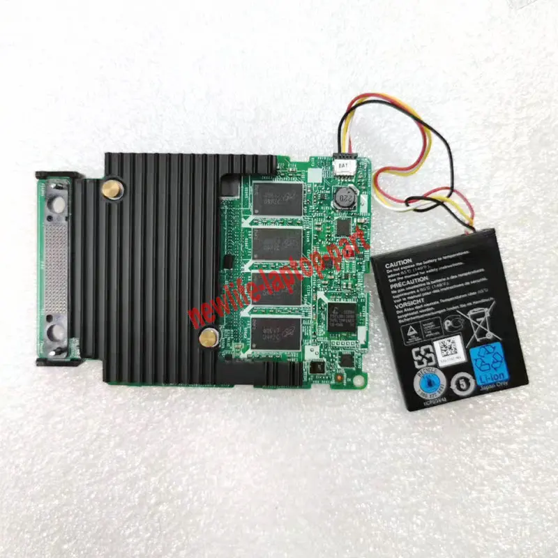 Original FOR DELL FC630 FC640 H730P 2GB SLIM SAS RAID CONTROLLER ADAPTER BOARD WITH BATTERY D3DC9 0D3DC9