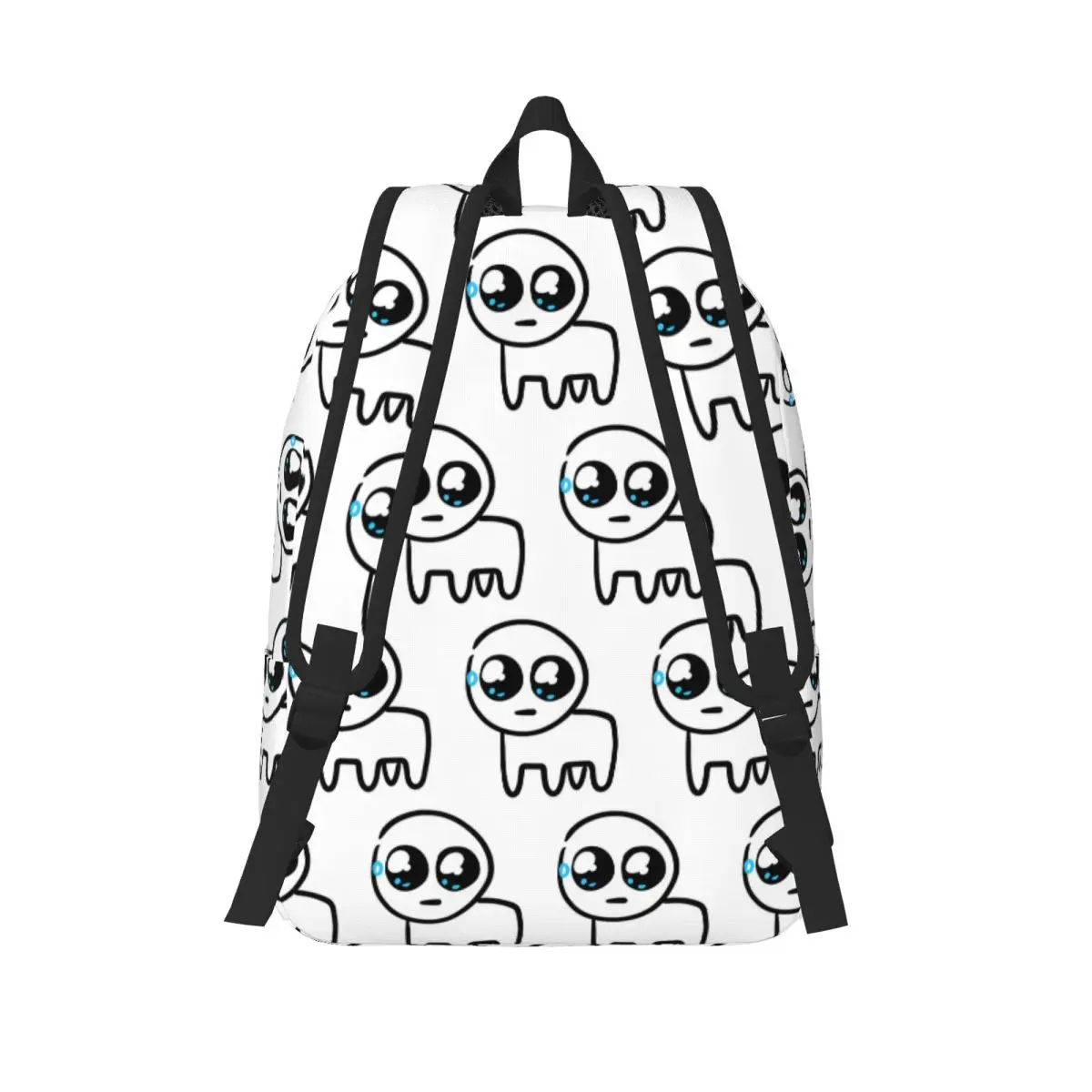 TBH Autism Creature Meme Yippee Student Backpack School Bag Hiking Travel Daypack for Boys Girls Fashion Bookbag Shoulder Bags
