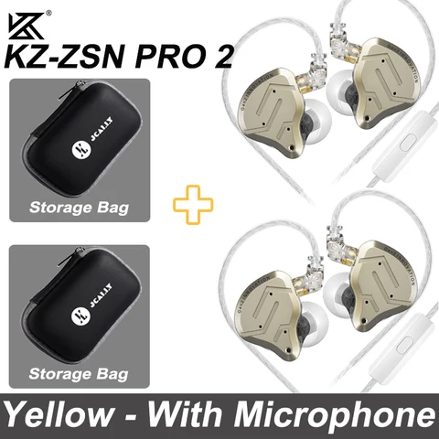 KZ ZSN Pro 2 проводные внутриканальные наушники
