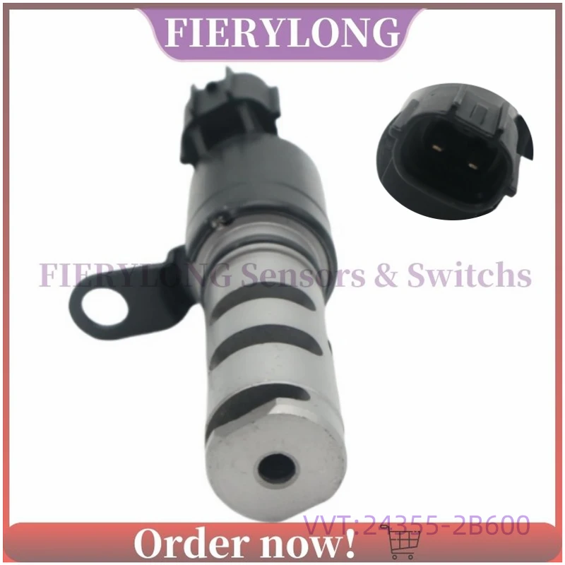 

24355-2B600 Variable Valve Timing Solenoid VVT For Hyundai Accent Elantra I20 I30 Kia Carens Cee'd Pro Soul Venga Sportage