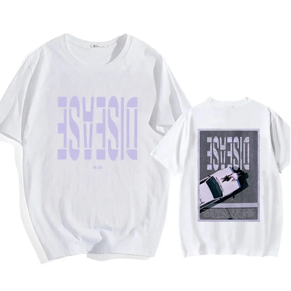 Lady Gaga Disease Graphic T-Shirt, Unisex Crew Neck, Soft Cotton Short-Sleeve, Summer Fashion Comfortable Women And Men T-Shirt