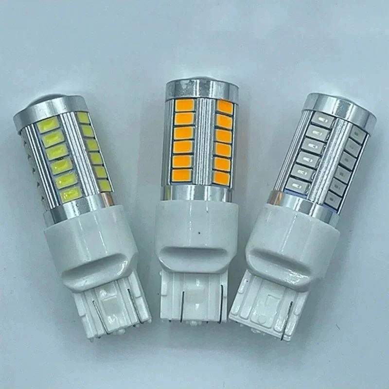 1/3PCS 33SMD Backup Reverse Tail Turn LED Light Bulb Camper Corner Brake Backup Reserve Light
