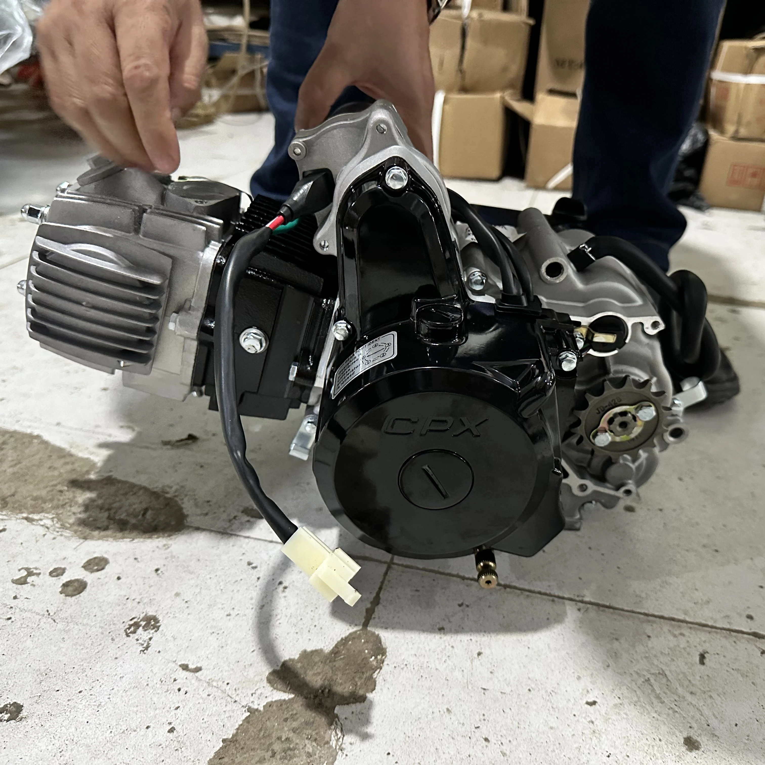 110cc Air Cooled 5 Gear Motorc - Running Gear Cool 评论和价格