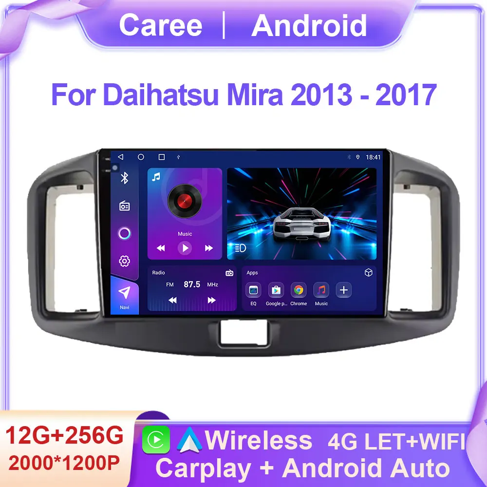

Autoraido For Daihatsu Mira 2013 - 2017 Car Radio Multimedia Video Player Navigation GPS Android 14 Stereo 4G No 2din 2 din dvd