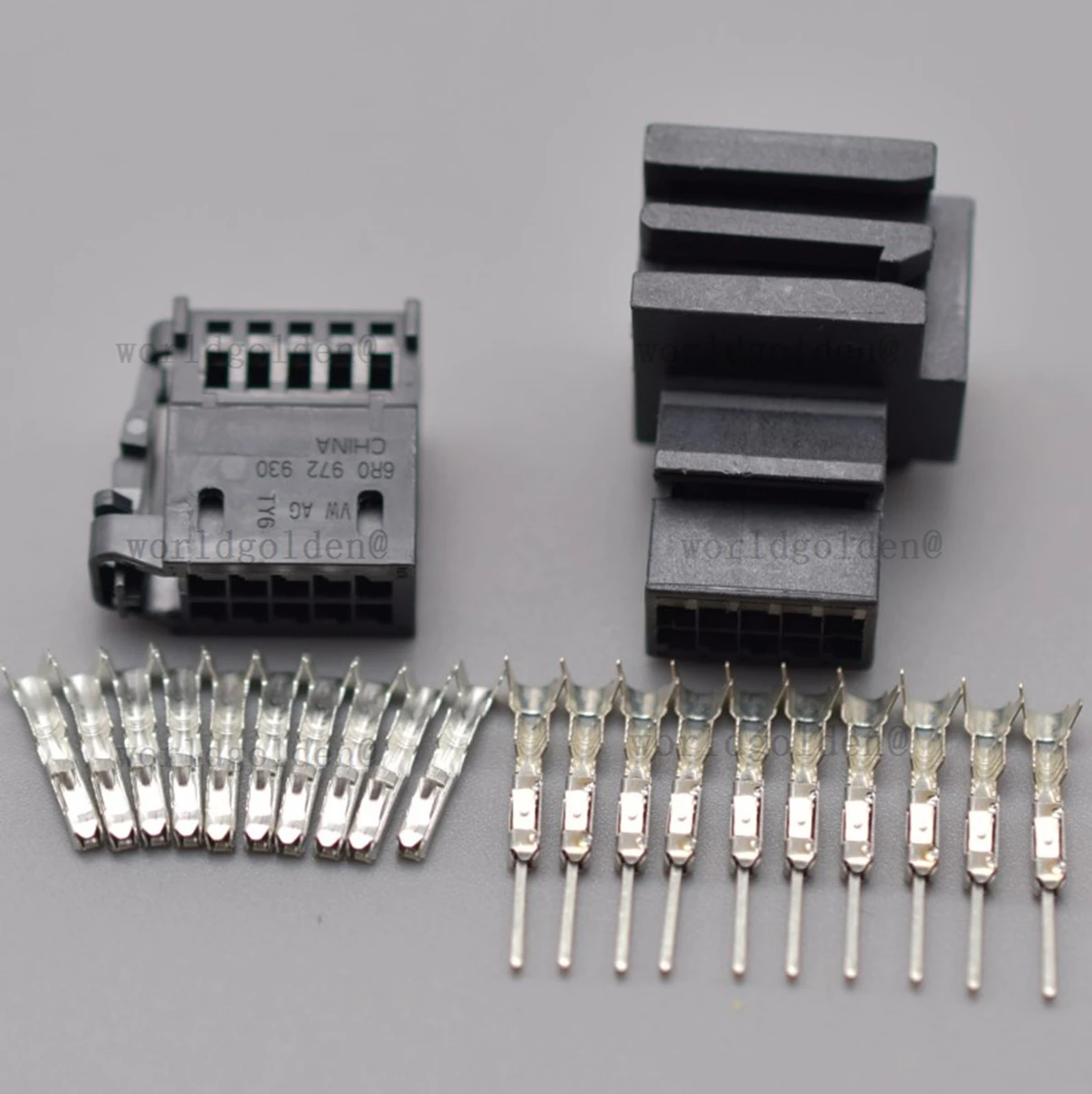 1K0971992 6R0972930 10pin Kit for Universal Vehicles Damaged Auto Wire Replace car connector