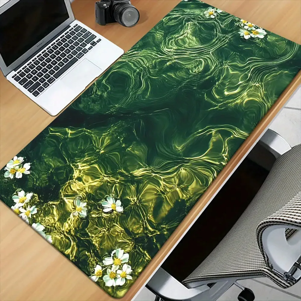 

Extended Gaming Desk Mat Mouse Pad Cloth Surface Non Slip Rubber Base Mousepad for PC Laptop Keyboard Work Desk