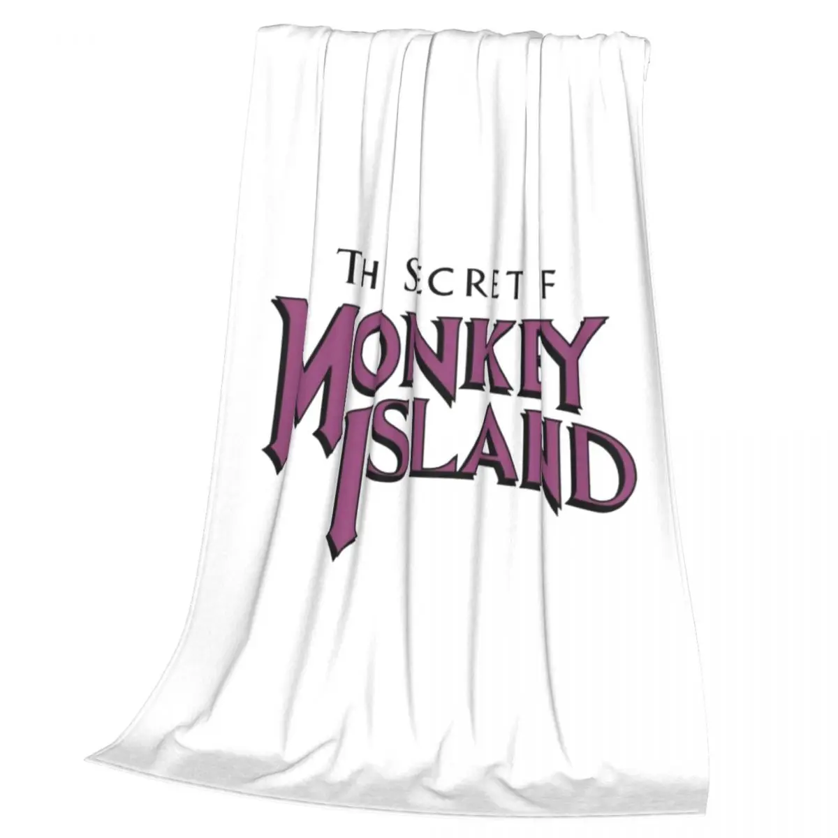 Secret Of Monkey Island Blanket Soft Warm Flannel Throw Blanket Plush for Bed Living room Picnic Travel Home Couch