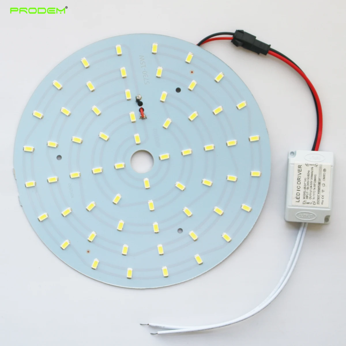 Fluorescent Tube Teplacement 15W Disc LED Ceiling Light Techo dia16cm 220V 230V 240V PCB = 30W Circular 2D Surface Mounted