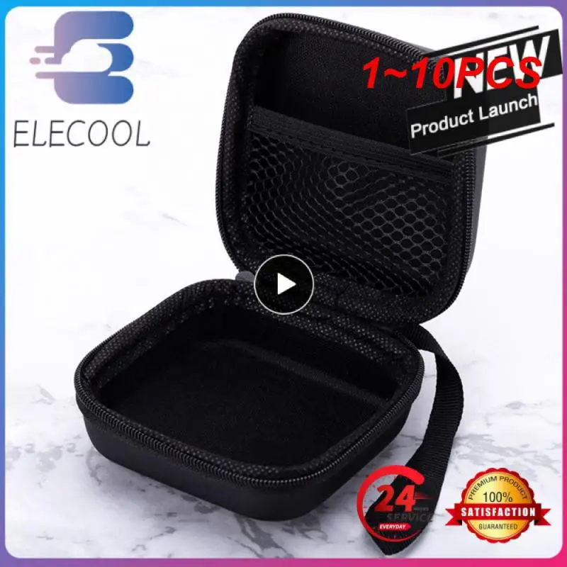 1~10PCS Hard Cases Protective Sleeve Charging Box Universal Anti-fall Headphone Holder Case Portable Earbuds Pouch Earphone